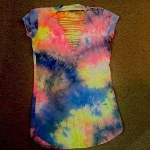 tie-dye dress